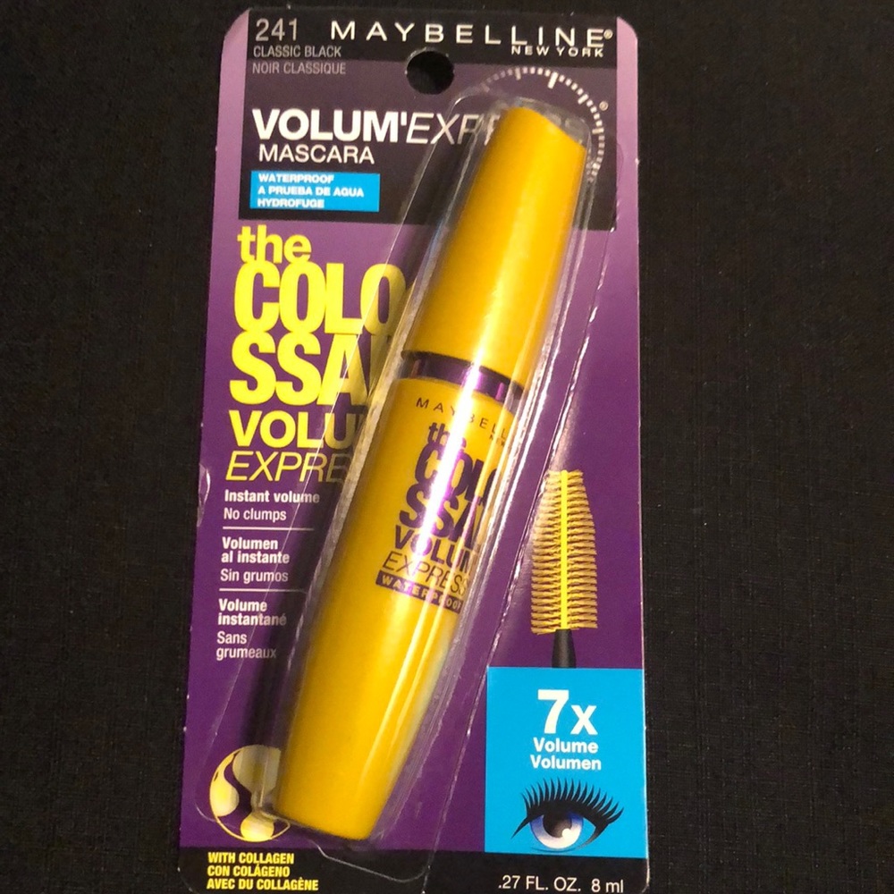 Maybelline Colossal mascara.